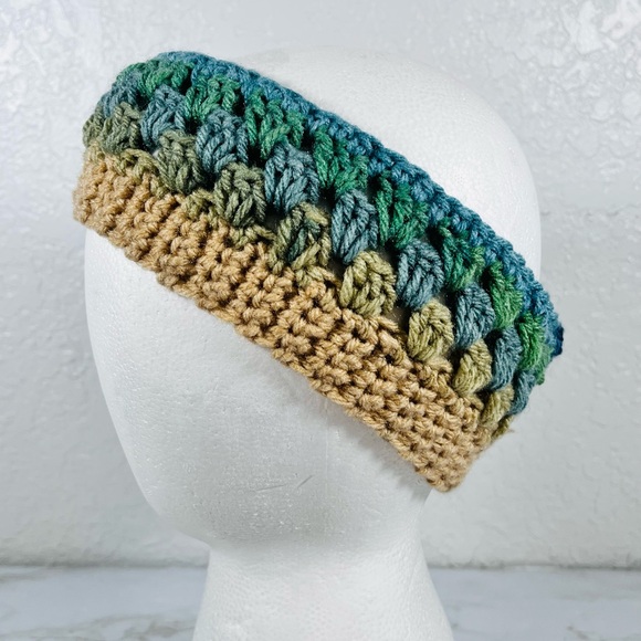 Multicolor Crochet Headband - Picture 4 of 6
